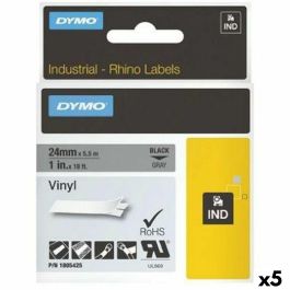 Cinta Laminada para Rotuladoras Rhino Dymo ID1-12 12 x 5,5 mm Negro Blanco Vinilo Autoadhesivas (5 Unidades) Precio: 105.78999992. SKU: S8424186