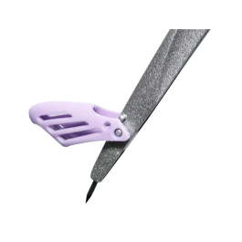 Liderpapel Compás Lock Device con Adaptador Universal y Tubo de Minas, Color Violeta