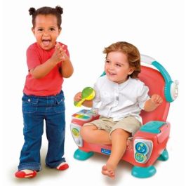 Clementoni CLE52657 Silla musical Sinfónica - 4 modos de juego: Danza, Música, Canto y Relajación