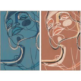 DKD Home Decor Cuadro Moderno Azul Beige Metal 4.5 x 123 x 84 cm (2 Unidades) Precio: 129.49999953. SKU: S3038980