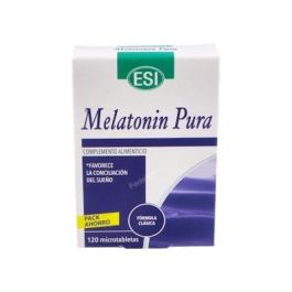 TREPATDIET-ESI Melatonin Pura 1 mg, 120 Comprimidos para Reducir el Tiempo para Conciliar el Sueño y Jet Lag Precio: 23.4999996. SKU: B1E6CNJKHR