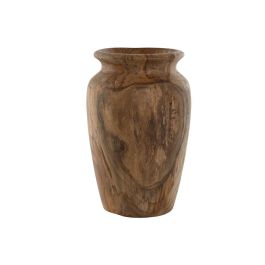 Jarron DKD Home Decor Natural Marron Oscuro 25 x 40 x 25 cm Precio: 93.49999967. SKU: B12KNYXDXX