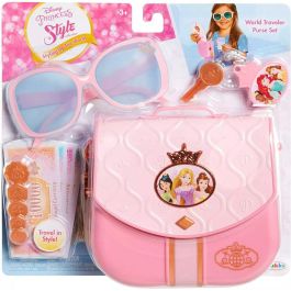 JAKKS PACIFIC Bolso de viaje Princesas Disney con llaves, dinero y gafas de juguete Precio: 16.94999944. SKU: B1AL2E4EYQ