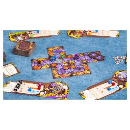 Tranjis Games Exploradores del Bosque - Juego de Mesa Dungeon Crawler Cooperativo 1-4 Jugadores, 35 Minutos, +10 Años