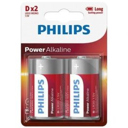 Philips LR20P2B/05 Pack 2 Pilas D LR20 1.5V Alcalinas Precio: 6.50000021. SKU: B1HSCRLS8P