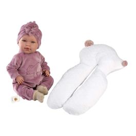 Llorens Muñeca Abril Llorona con Chichonera 42cm Cuerpo de Tela