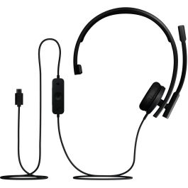 Logitech H570E Auriculares USB-C Mono para Oficina/Centro de Llamadas Diadema Alámbrica con Micrófono y Control de Volumen