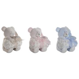 Set de Regalo para Bebé Home ESPRIT Azul Beige Rosa Poliéster (3 Unidades)
