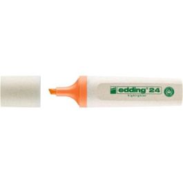 Edding Marcador Fluorescente Ecoline 24-006 Naranja Recargable Punta Cincel Tinta Base Agua Precio: 6.50000021. SKU: B1AVL6VH68