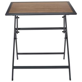 Mesa Metal Bcn Negra 70X70 Home Deco Factory Mesa Metal Bcn Negra 70X70 Home Deco Factory