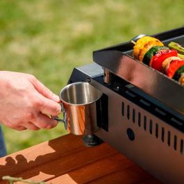 Plancha de gas bxop4900e con 2 quemadores