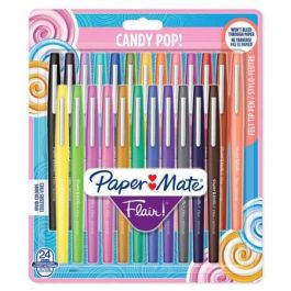 Rotulador Fibra Paper Mate Candy Pop Surtido Blister De 24 Precio: 32.49999984. SKU: B19V95BMSD