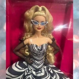 Muñeca barbie coleccion signature 65 aniversario rubia