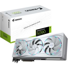 Gigabyte RTX 5090 32GB GDDR7 AORUS Stealth ICE con 3 ventiladores Precio: 3394.89999959. SKU: B1HKM548HZ