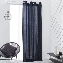 Today TOD1694780560730 Cortina con ojales 140x240cm 100% Algodón Azul marino
