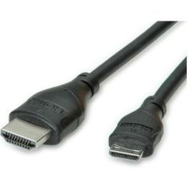 ROLINE 11.04.5568 Cable HDMI Tipo A a Mini HDMI, 0.8m, Negro, 1920 x 1080 Pixeles Precio: 23.0384. SKU: B1BZCT9W2R