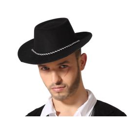 Sombrero Oeste Flocado Negro Precio: 1.49999949. SKU: B1BJWC6Z3F