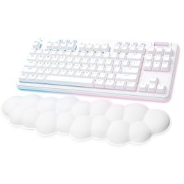 Logitech G715 920-010458 Teclado Gaming Inalámbrico con Bluetooth, GX Brown, RGB, QWERTZ (Alemán), Blanco Precio: 246.99000007. SKU: B17BW8XTEP