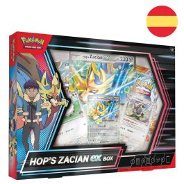 Pokemon Juego de Cartas - Blíster Zacian Ex: 4 Paquetes de Refuerzo, Cartas Promoción y Código para JCC Pokémon Live Español Precio: 34.50000037. SKU: B1EVXYTQW8