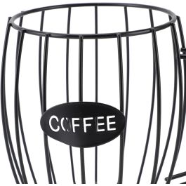Inde Organizador de Metal para Cápsulas de Café y Tazas Quttin, 13.5x12x18 cm (8 Unidades) Inde Organizador de Metal para Cápsulas de Café y Tazas Quttin, 13.5x12x18 cm (8 Unidades)