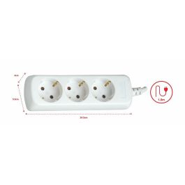 Regleta Silver Electronics 9623 Blanco