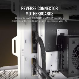 Corsair CC-9011288-WW 2500X - Caja de PC mATX - Blanco/Bambú