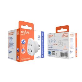 Scape Travel Adaptador de viaje Internacional a US