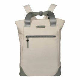 Targus TBB65113GL Mochila Convertible Bolso Tote para Portátil 16" EcoSmart, Piel Vegana, Resistente al Agua, Roble