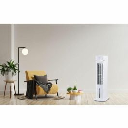 OCEANIC Ventilador de columna OCEANIC - 70W - Alto 76,5 cm - 3,5L - 3 velocidades - Oscilante - Blanco