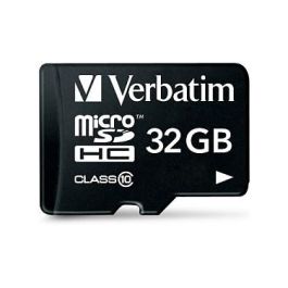 Verbatim MicroSDHC 32GB Clase 10 90MB/s con Adaptador SD