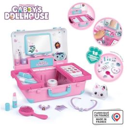 Smoby - Gabby y la Casa Mágica - Maleta de belleza fácil de transportar - 13 accesorios incluidos: peinado, uñas, maquillaje - Precio: 47.49999958. SKU: B1EMEGWFEH