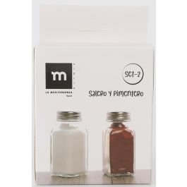 Anna Set de 2 Salero y Pimentero - 4 cm x 9.7 cm x 4 cm (24 Unidades)