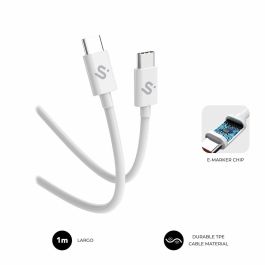 Cable USB-C a USB-C Subblim PLUS Negro 1 m