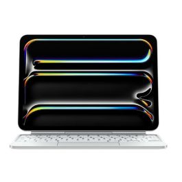 Teclado Apple MWR43Y/A Blanco Qwerty Español Precio: 468.89000037. SKU: B139LBLVGD