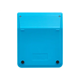 Liderpapel xf21 Calculadora de Sobremesa 10 Dígitos Solar y Pilas Color Azul 127x105x24 mm