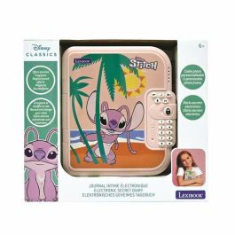 Lexibook Agenda Electrónica Infantil Stitch Angel Secrea con Funciones Secretas para Niños +3 Años