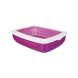 Trixie Cisco Arenero con Bordes para Gato de Plástico - 38x11x50 cm - Varios Colores