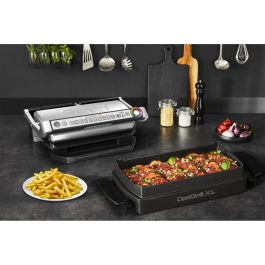 Tefal XA7278 Bandeja de Horno Rectangular Antiadherente para OptiGrill+ XL, Apta Lavavajillas