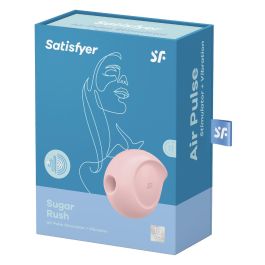 Satisfyer Sugar rush estimulador y vibrador de aire rosa Precio: 29.49999965. SKU: SLC-91885