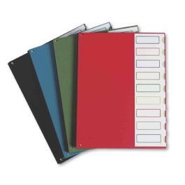 Pardo Clasificador de Fuelles Folio Plástico Negro con 9 Departamentos y Cierre de Gomas Precio: 23.68999952. SKU: B19XEBZC4J