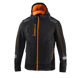 Chaqueta Cortavientos Sparco TECH SOFT-SHELL Negro Naranja L Precio: 88.50000016. SKU: B18YQ44BPB