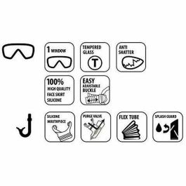 Schildkrot Set de buceo BARBADOS Junior AUC4000885400113