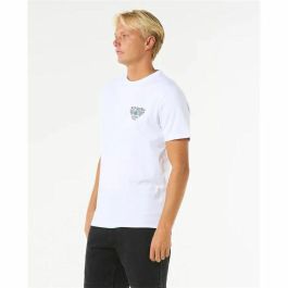 Camiseta de Manga Corta Hombre Rip Curl Desti Animals Tee Blanco