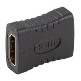 Lanberg Adaptador HDMI 2.0 4K UHD Hembra-Hembra, Contactos Chapados en Oro, 18 Gbit/s, Extensor Plug & Play Negro