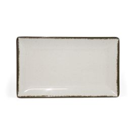 La Mediterrane - Bandeja de melamina brillo Anllo, 25 x 15 x 2 cm (12 Unidades)