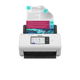 BROTHER Escaner profesional ADS4700W alta velocidad con escaneado a doble cara automatico, tarjeta de red