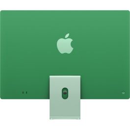 Apple iMac 24" (2024) con pantalla Retina 4.5K, chip Apple M4 (8 núcleos), 16GB RAM, 256GB SSD, color verde, macOS Sequoia, incluye teclado y ratón