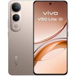 Vivo 5669764 Smartphone V50 Lite 8GB RAM, 256GB Almacenamiento, 6.77" AMOLED 120Hz, 5G, Batería 6500mAh, Oro Titanio