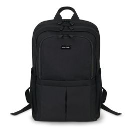 DICOTA D31696 Mochila para portátil Eco SCALE, 17.3", Negro, PET reciclado