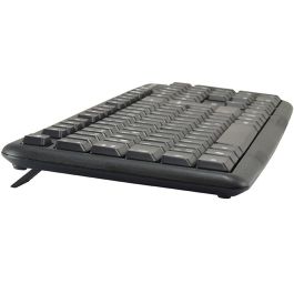 Equip Kit Teclado y Mouse USB con Cable, Ratón Óptico 1000 DPI, 105 Teclas, Compatible Windows/MAC, Ergonómico